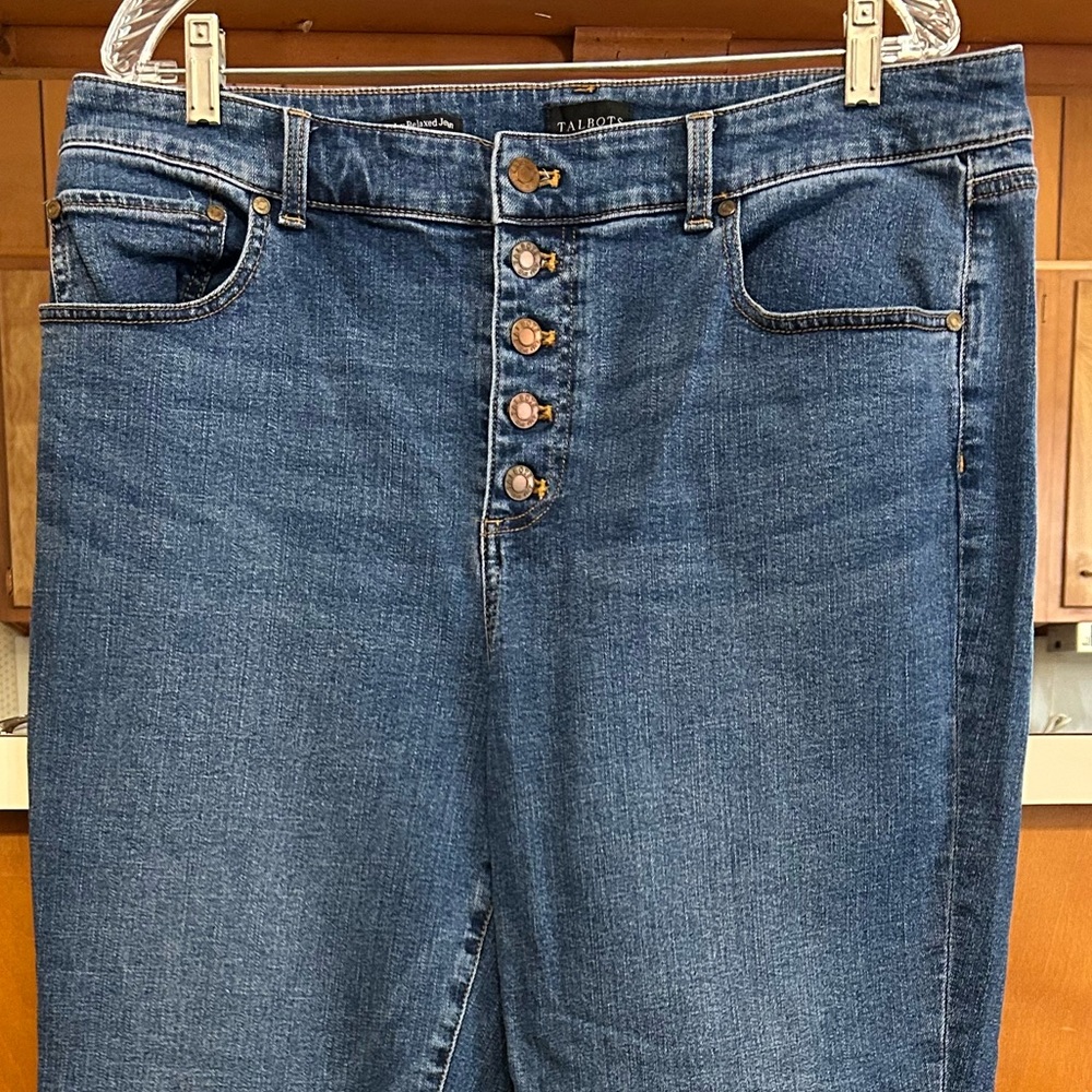 Talbots Everyday Relaxed Ankle Jeans - Picture 9 of 12